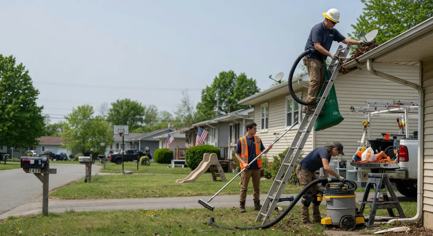 Gutter Installation in Vienna, IL near me